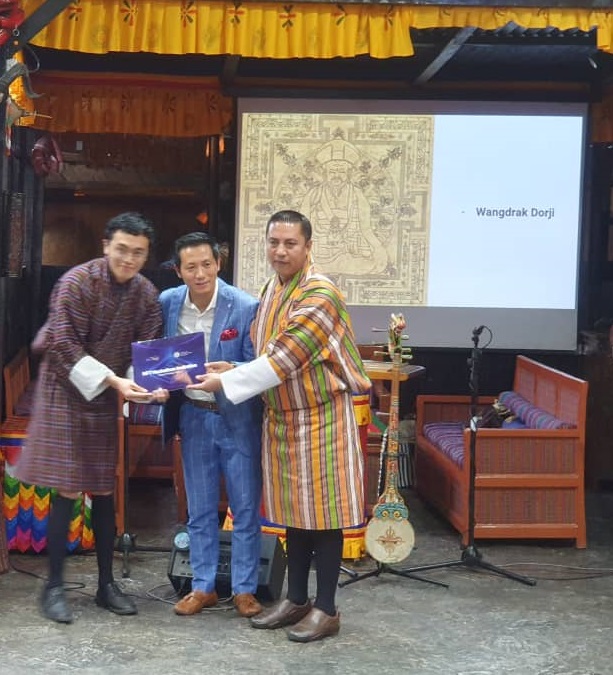 Wangdrak Dorj, a Bachelor of Science graduate from Brown University