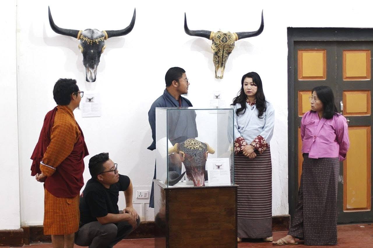 Sacred Skull Art Exhibition Bhutan